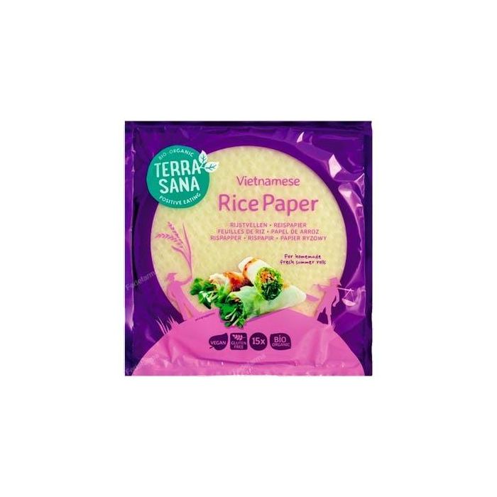 TERRASANA Hojas de Arroz Bio 150 Gr