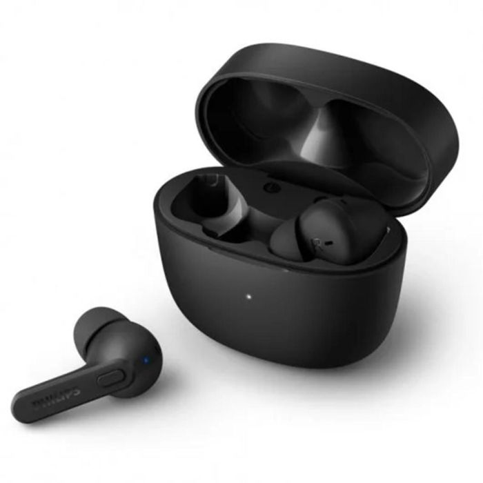 Philips Auriculares Inalámbricos Bluetooth TAT2206BK/00 Negro Resistentes IPX4 con Estuche de Carga 0 Philips Auriculares Inalámbricos Bluetooth TAT2206BK/00 Negro Resistentes IPX4 con Estuche de Carga 0
