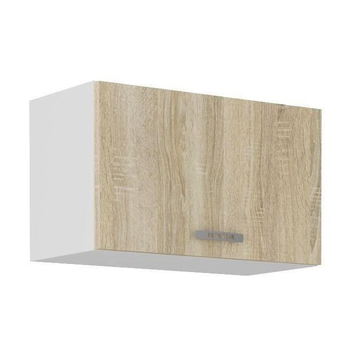 Armario con campana SARA - Decoración en roble Sonoma - L60xP31xH71,5 cm - Hecho en Polonia Armario con campana SARA - Decoración en roble Sonoma - L60xP31xH71,5 cm - Hecho en Polonia