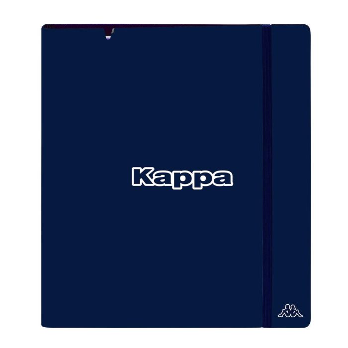 Carpeta de anillas Kappa Rain Azul marino 27 X 32 X 4 cm 0 Carpeta de anillas Kappa Rain Azul marino 27 X 32 X 4 cm 0