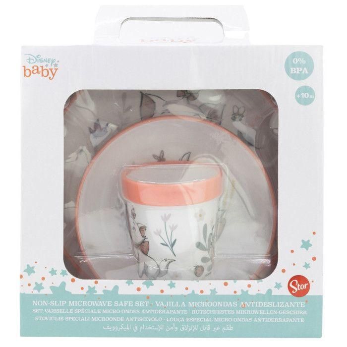 Thermobaby THE8412497066513 - Set de Comida ARISTOCHAT 3 Piezas: Plato, Bol y Taza 4 Thermobaby THE8412497066513 - Set de Comida ARISTOCHAT 3 Piezas: Plato, Bol y Taza 4