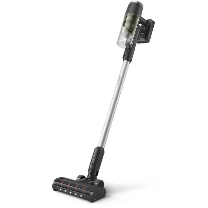 Philips XC3033/01 Aspiradora Vertical Inalámbrica PowerCyclone 8 Hasta 60 Minutos Duración Batería Verde Cargo 0 Philips XC3033/01 Aspiradora Vertical Inalámbrica PowerCyclone 8 Hasta 60 Minutos Duración Batería Verde Cargo 0