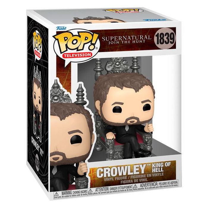 Figura POP Premium Supernatural Join the Hunt Death Crowley King of Hell 1
