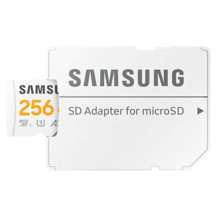 Samsung MB-MD256S Tarjeta MicroSDXC 256 GB UHS-I Clase 10 V30 U3 Velocidad Lectura 180MB/s Escritura 130MB/s