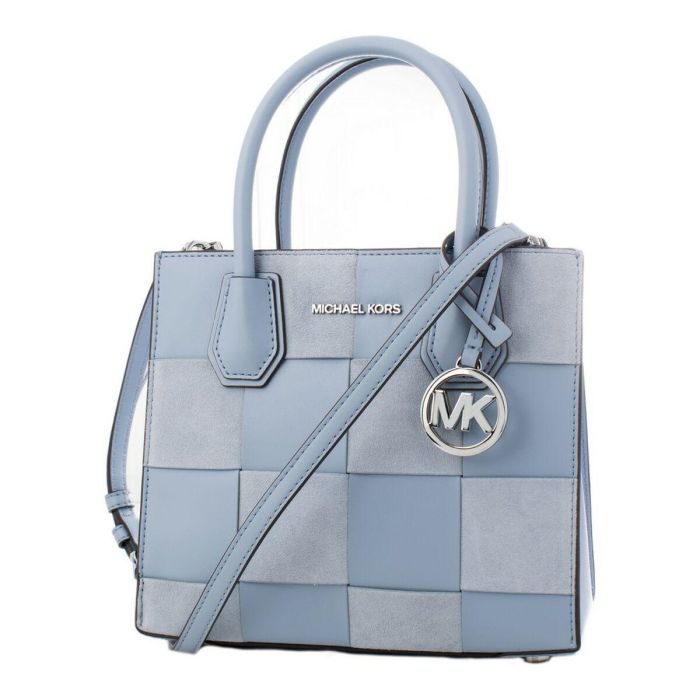 Bolso Mujer Michael Kors 35S2SM9M6S-PALE-BLU-MLT Azul 22 x 19 x 10 cm 2 Bolso Mujer Michael Kors 35S2SM9M6S-PALE-BLU-MLT Azul 22 x 19 x 10 cm 2