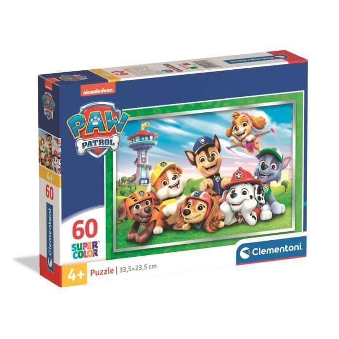 CLEMENTONI - 60 piezas - Patrulla Canina CLEMENTONI - 60 piezas - Patrulla Canina