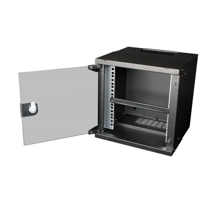 Equip 10" Kabeldurchführung mit Bürsteneinsatz. 1U schwarz 3