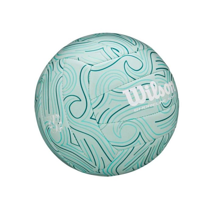 Balón de Voley Playa Wilson Shoreline Soft Gen Green Vb Bl Azul 1
