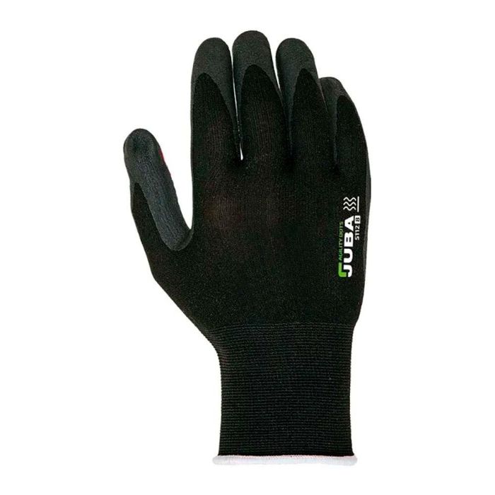 Guante nailon / licra con palma nitrilo foam/puntos, agility® dots, negro y rojo, t-10 XL 1