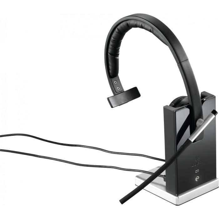 Logitech H820e Auriculares Inalámbricos Mono para Oficina/Centro de Llamadas Diadema con Micrófono Negro 5