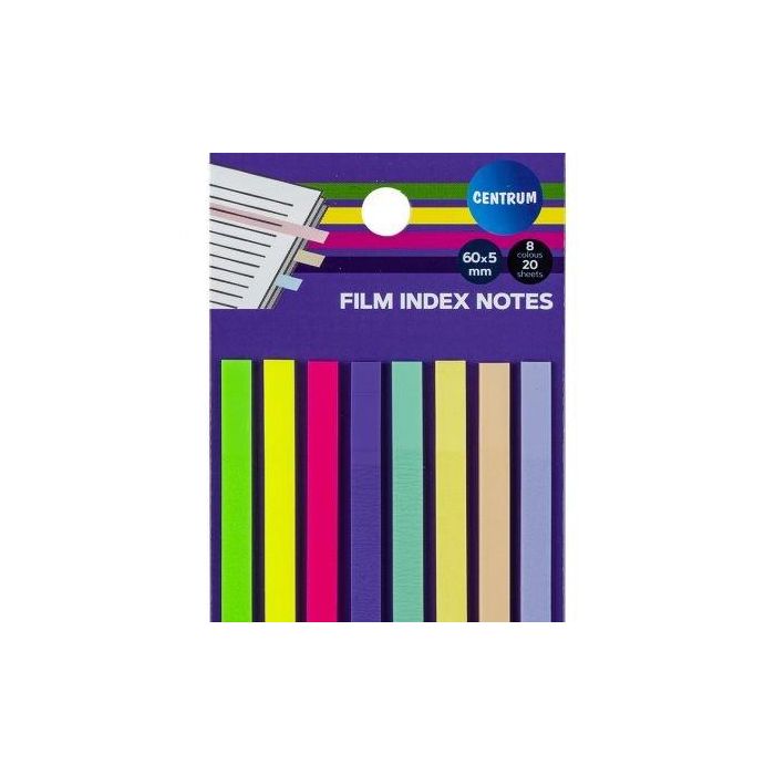 Banderitas Adhesivas Centrum 60X5Mm Neon Pack De 8 (8X20H)