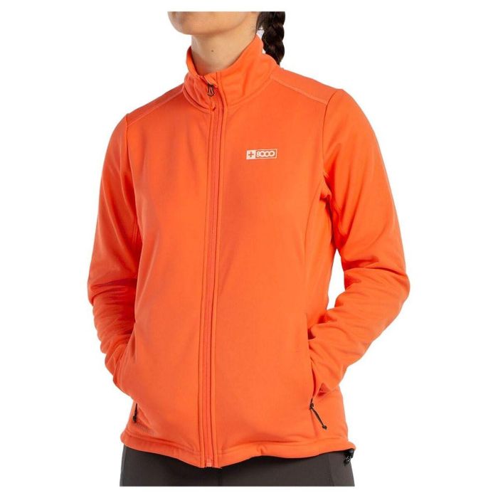 Chaqueta Deportiva para Mujer +8000 Nerta Naranja 2
