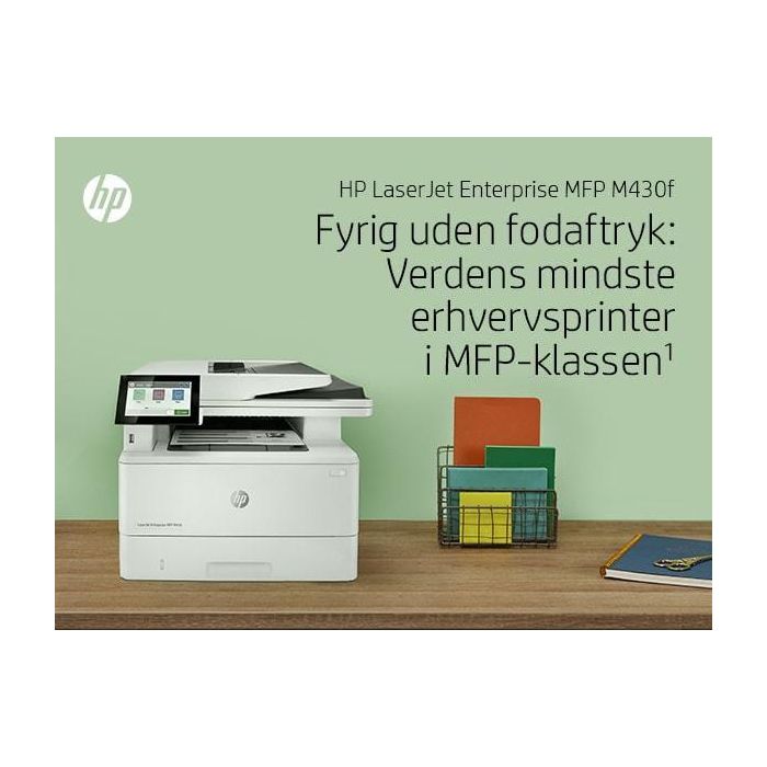 HP M430f LaserJet Enterprise MFP Impresora Multifunción Láser 63ppm, 600x600dpi, 2000MB RAM, Conexión USB, Pantalla LCD 4.3 pulgadas 52