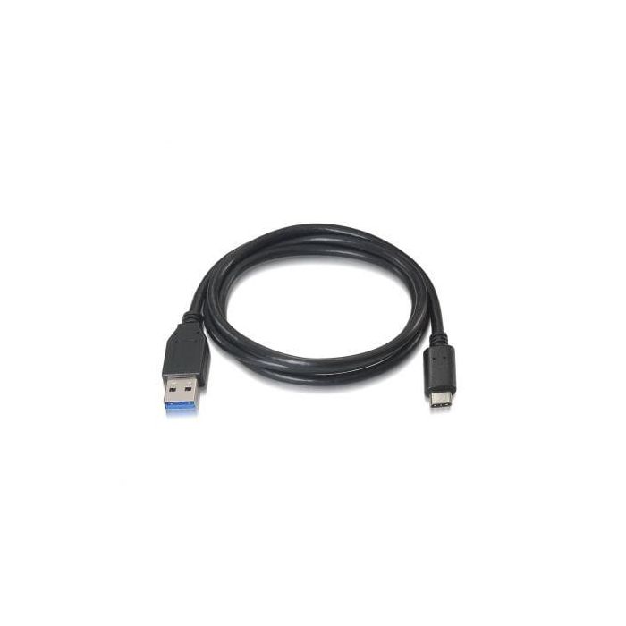 Aisens Cable USB 3.1 Gen2 10Gbps 3A Tipo USB-C a USB-A Negro 1.0M 1 Aisens Cable USB 3.1 Gen2 10Gbps 3A Tipo USB-C a USB-A Negro 1.0M 1