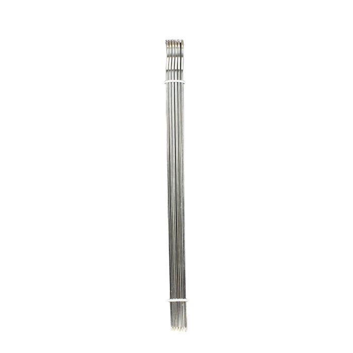 Set de 6 pinchos de metal Algon BBQ 35 cm x 2.5 mm (24 Cajas) 1 Set de 6 pinchos de metal Algon BBQ 35 cm x 2.5 mm (24 Cajas) 1