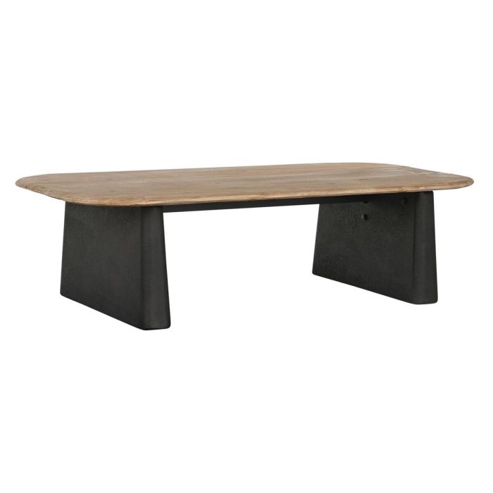 Mesa de Centro Home ESPRIT Negro Natural 120 x 60 x 32 cm