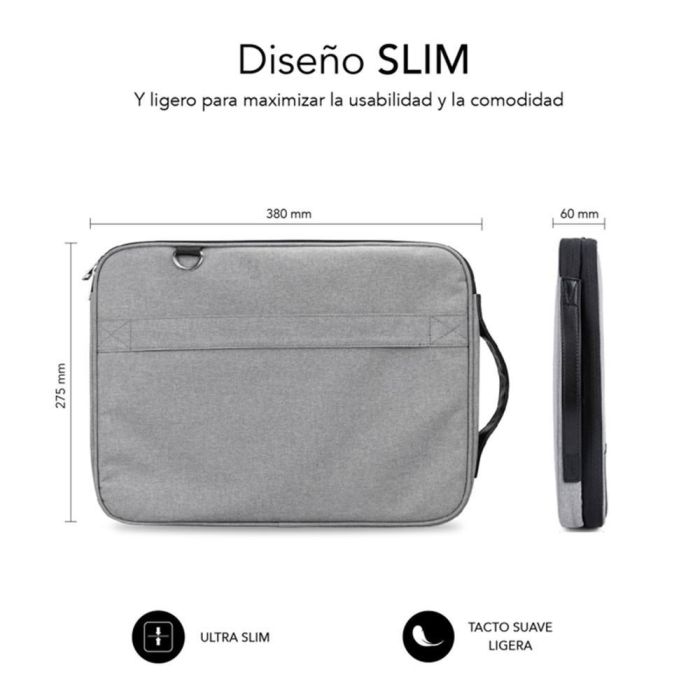 Funda Ordenador Advance Laptop Sleeve 13,3-14" Grey 2 Funda Ordenador Advance Laptop Sleeve 13,3-14" Grey 2