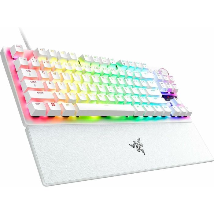 Teclado Razer Huntsman V3 Pro Blanco Qwerty Español 8