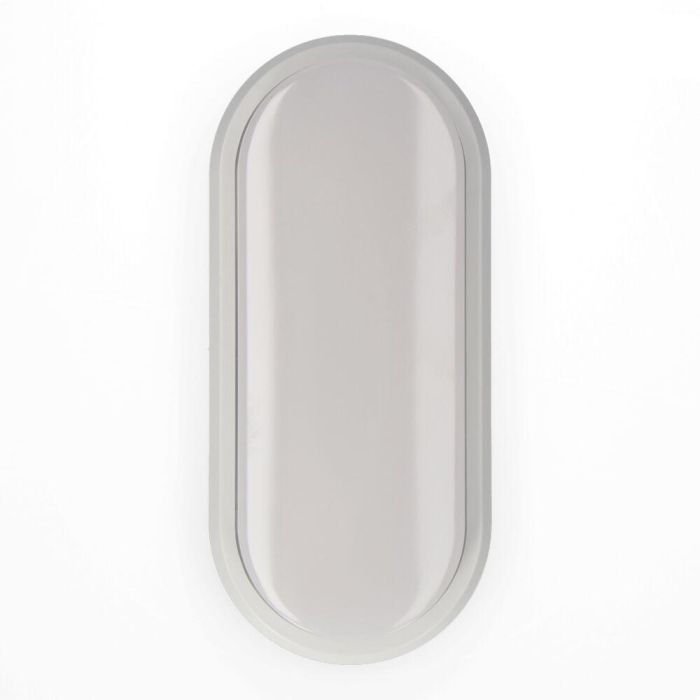 Aplique led oval 18 W 1950 lm 4000 k luz dia ip54 23 x 10,5 x 5,7 cm 3 Aplique led oval 18 W 1950 lm 4000 k luz dia ip54 23 x 10,5 x 5,7 cm 3