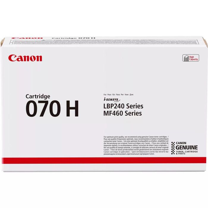 Canon Toner Negro I-Sensys MF 465Dw - 070Hbk, 15200 Páginas