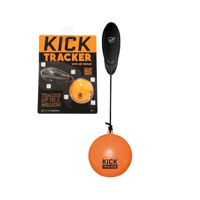 Famosa Pelota Kick Tracker con Luz LED, Sonidos y Contador hasta 1.000.000 Toques, Diámetro 220mm, para Niños 6+ años