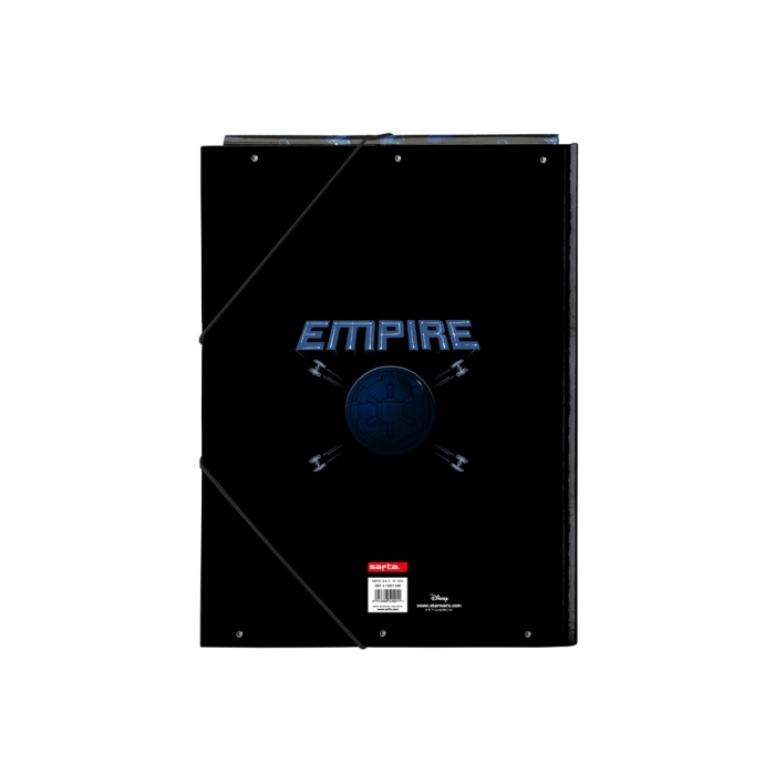 Carpeta Clasificadora Star Wars Digital escape Negro A4 1