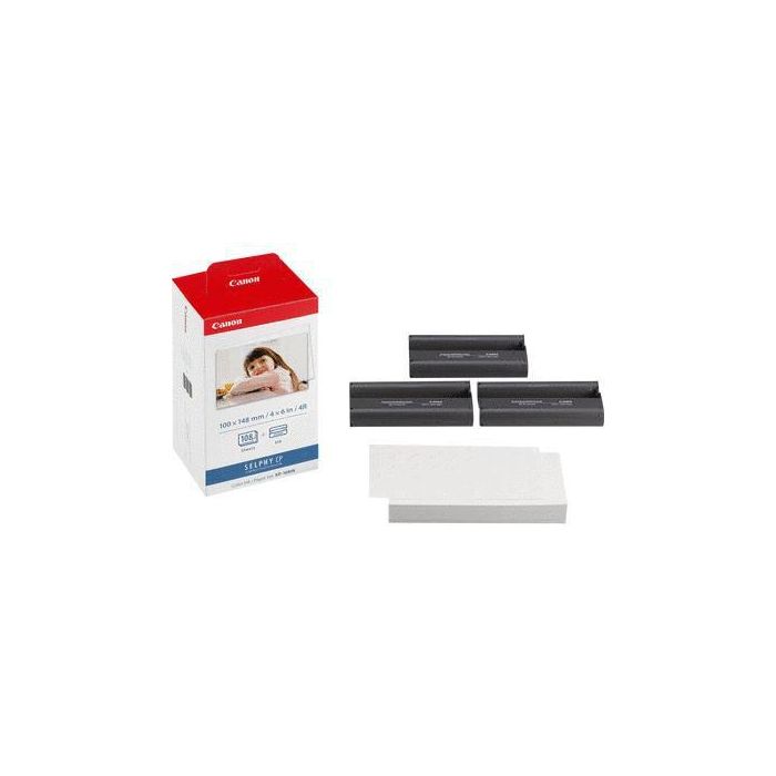 Canon Video-Impresora CP-100 Cart. + Papel Tamaño Postal 10x15cm (108 fotos) 1 Canon Video-Impresora CP-100 Cart. + Papel Tamaño Postal 10x15cm (108 fotos) 1