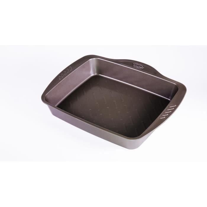 Fuente Rectangular Acero Asimetria Pyrex 30x24 cm 3 Fuente Rectangular Acero Asimetria Pyrex 30x24 cm 3