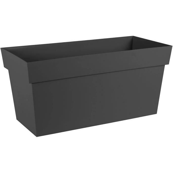 EDA Pared con ruedas Tuscany - 79 x 35 x H 39 cm - 74 L - Negro 1 EDA Pared con ruedas Tuscany - 79 x 35 x H 39 cm - 74 L - Negro 1