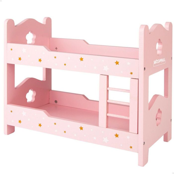 Litera Woomax Rosa 4 Unidades 31 x 26 x 16 cm 4 Litera Woomax Rosa 4 Unidades 31 x 26 x 16 cm 4