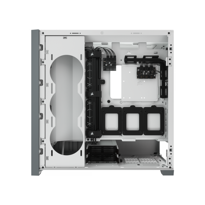 Caja Semitorre ATX Corsair iCUE 5000X RGB Blanco 4