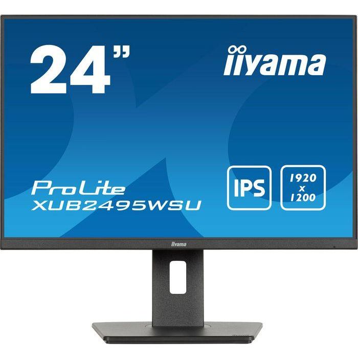 iiyama XUB2495WSU-B7 Monitor 24" IPS FHD 1920x1200 4ms 75Hz HDMI DP USB con Altavoces y Peana Ajustable Negro 8 iiyama XUB2495WSU-B7 Monitor 24" IPS FHD 1920x1200 4ms 75Hz HDMI DP USB con Altavoces y Peana Ajustable Negro 8