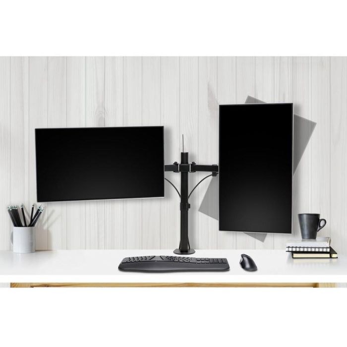 Kensington Brazo Doble Monitor SmartFit Ergo Extensible K55409WW, Soporte para 2 Pantallas hasta 34", 8 kg, Ajuste Ergonómico, Negro 7