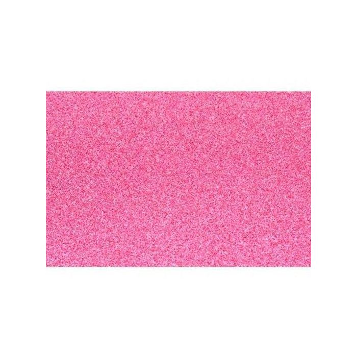 Fama Goma Eva 50x70 cm Grosor 2 mm Glitter Rosa Pack 10 Ud