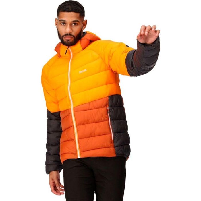 Chaqueta Impermeable para Hombre Regatta Harrock II Ora Naranja Oscuro L 2 Chaqueta Impermeable para Hombre Regatta Harrock II Ora Naranja Oscuro L 2