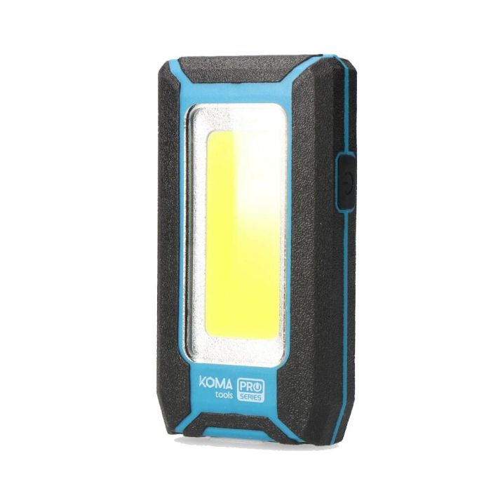 Koma Tools Linterna LED COB 8W 500LM Profesional, Recargable USB, Gancho + Imán, Función Power Bank, Incluye Cable Tipo C 0 Koma Tools Linterna LED COB 8W 500LM Profesional, Recargable USB, Gancho + Imán, Función Power Bank, Incluye Cable Tipo C 0