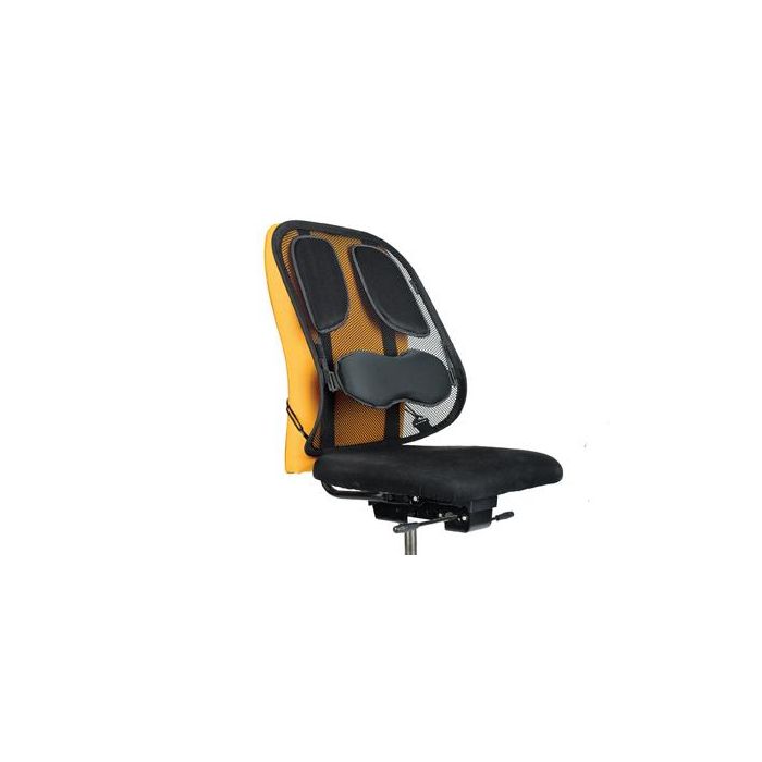 Respaldo Ergonomico Fellowes Mesh Professional Apoyo Lumbar Completo Ajustable Verticalmente