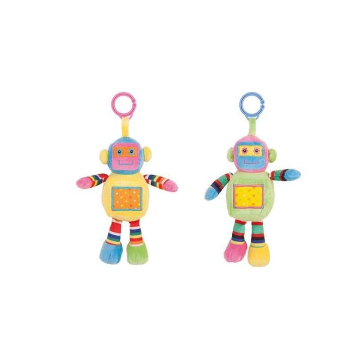 Robot sonajero 25 cm 2col. surt. Robot sonajero 25 cm 2col. surt.