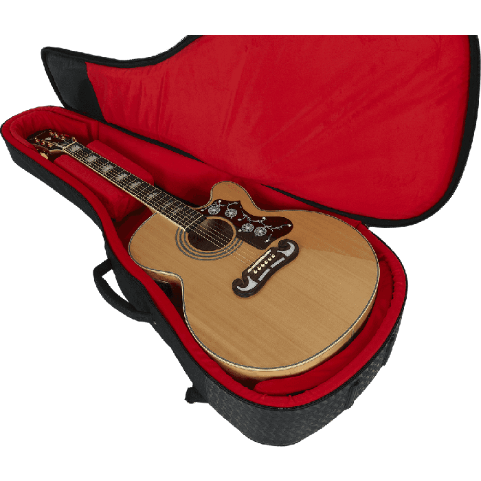 Softcase Guitarra Acústica Jumbo "Gator Transit" - Negro 1 Softcase Guitarra Acústica Jumbo "Gator Transit" - Negro 1