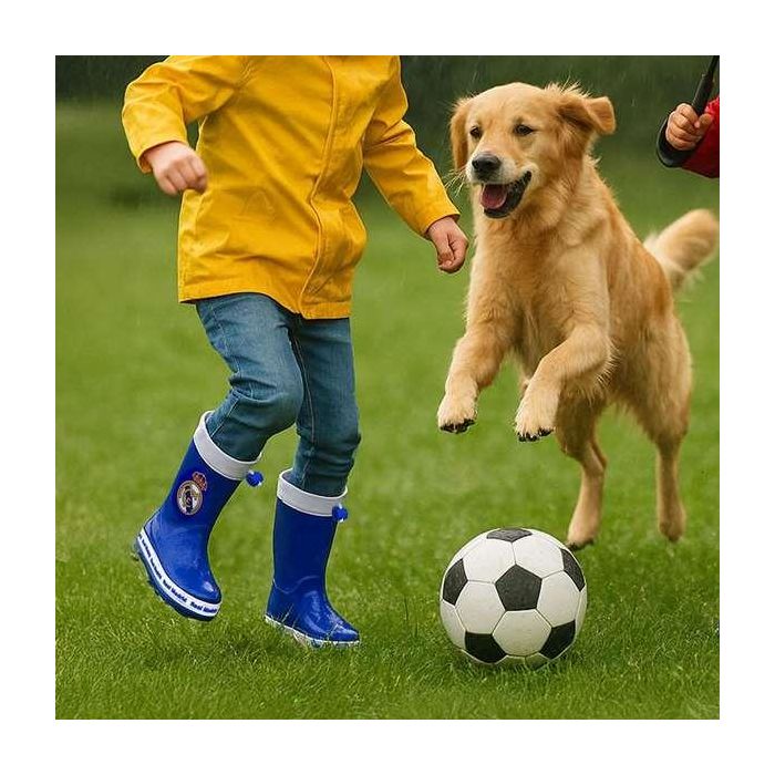 Botas lluvia pvc real madrid t028 4 Botas lluvia pvc real madrid t028 4