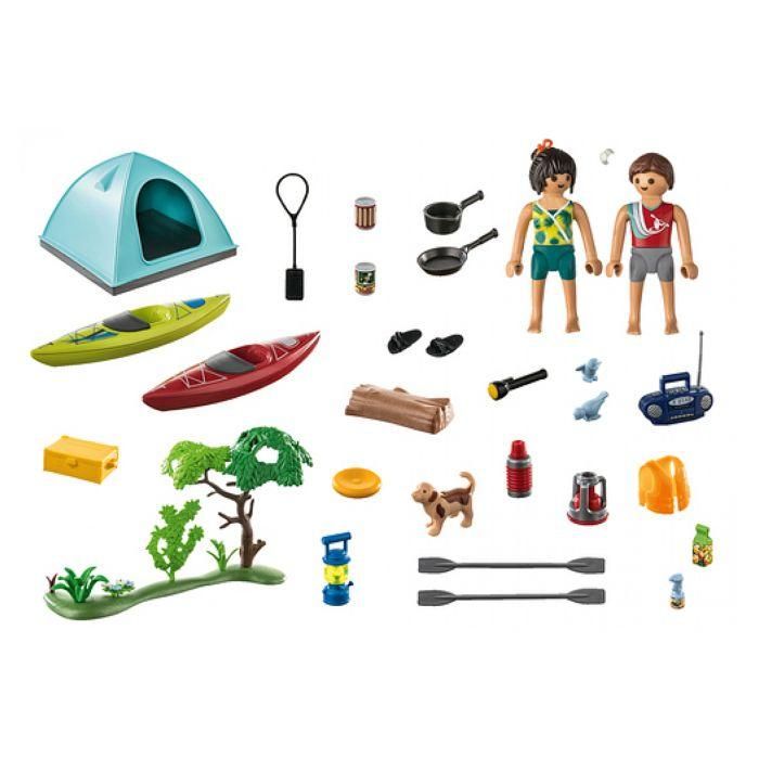 Playmobil 71425 Set Familia y Tienda Camping World con 3 figuras, 3 bicicletas y accesorios 1 Playmobil 71425 Set Familia y Tienda Camping World con 3 figuras, 3 bicicletas y accesorios 1