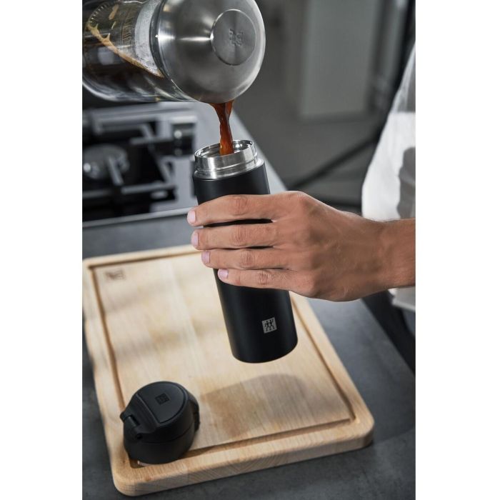 Zwilling 39500-508-0 Thermoflasche 450 ml Schwarz 5 Zwilling 39500-508-0 Thermoflasche 450 ml Schwarz 5