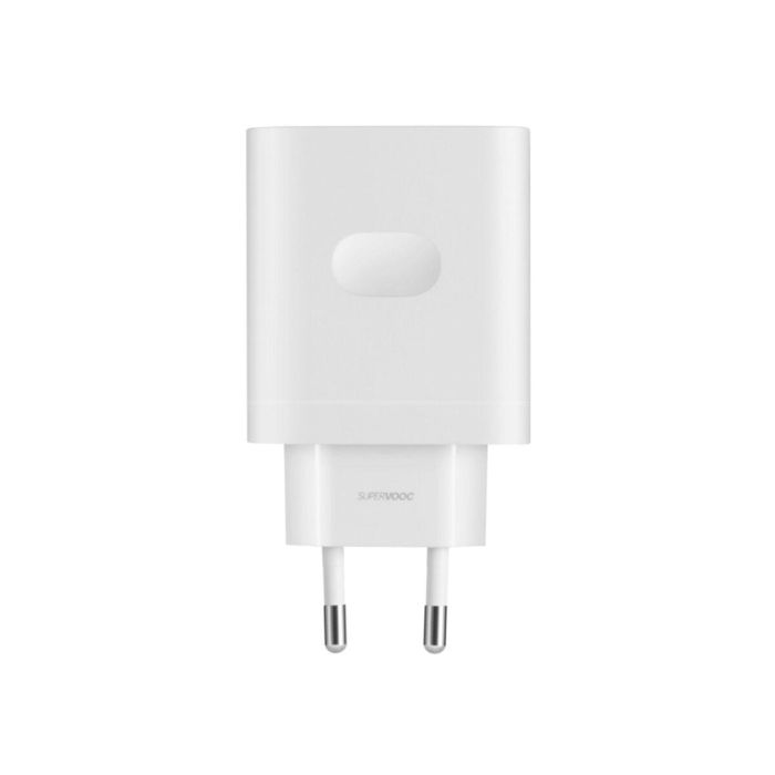 Cargador de Pared OnePlus SUPERVOOC Blanco 100 W 1 Cargador de Pared OnePlus SUPERVOOC Blanco 100 W 1