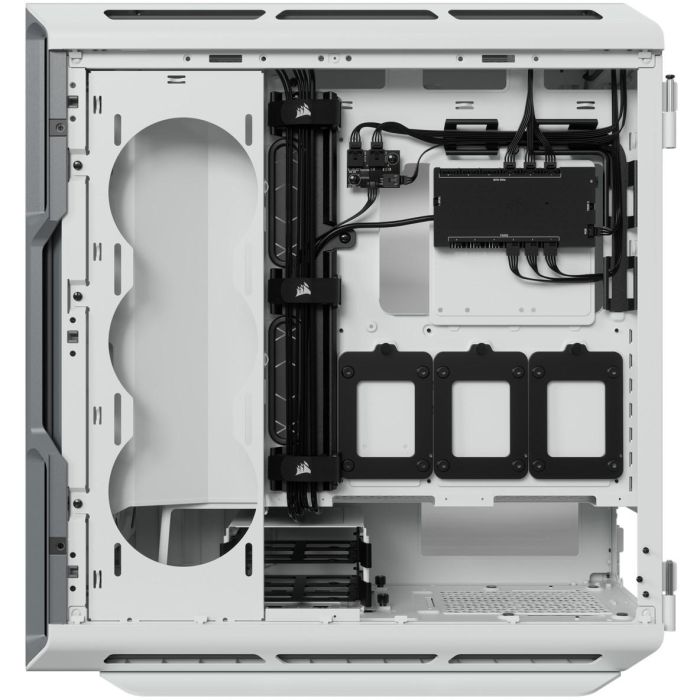 Corsair 5000T iCUE Midi Torre RGB Cristal Templado Blanca 5 Corsair 5000T iCUE Midi Torre RGB Cristal Templado Blanca 5