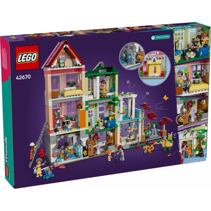 LEGO 42670 Friends Apartamentos y tiendas de Heartlake City Juego creativo para niñas 9 LEGO 42670 Friends Apartamentos y tiendas de Heartlake City Juego creativo para niñas 9
