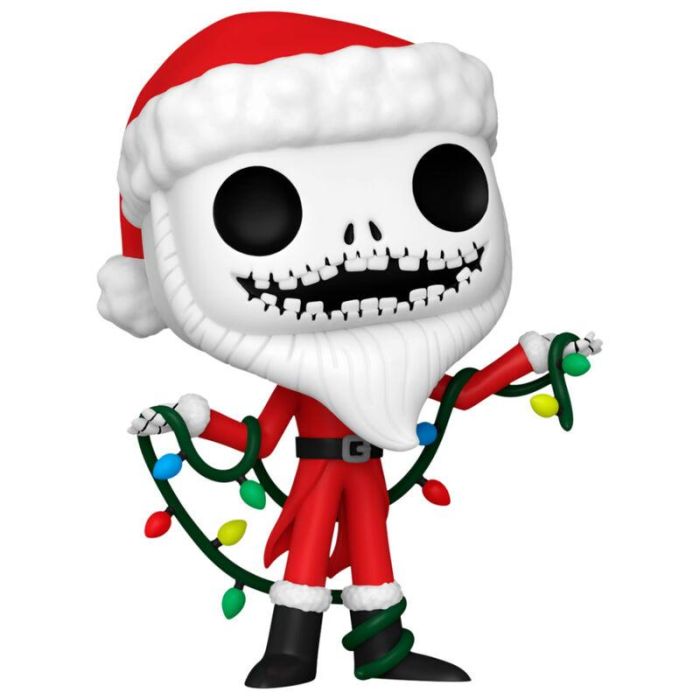 FUNKO POP! Disney Pesadilla Antes de Navidad 30th Anniversary Santa Jack Figura Vinilo 9cm