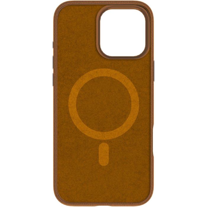 eSTUFF Funda INFINITE VENICE para iPhone 16 Pro - Cuero Magnético, Marrón - 86% Plástico Reciclado 3
