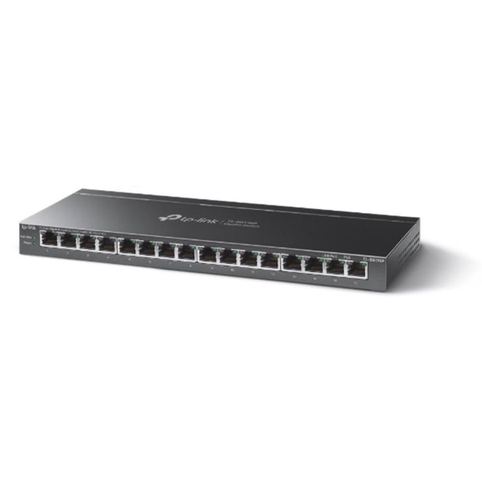 Tp - link TL-SG116P Switch Gigabit de 16 Puertos con PoE+ para Escritorio, 16 Puertos PoE+, hasta 120W PoE Total, Modo Extendido 250m 1 Tp - link TL-SG116P Switch Gigabit de 16 Puertos con PoE+ para Escritorio, 16 Puertos PoE+, hasta 120W PoE Total, Modo Extendido 250m 1