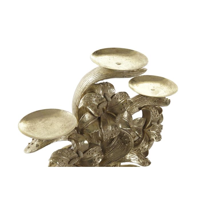 Portavela Glam DKD Home Decor Dorado 12 x 23 x 26 cm 1 Portavela Glam DKD Home Decor Dorado 12 x 23 x 26 cm 1
