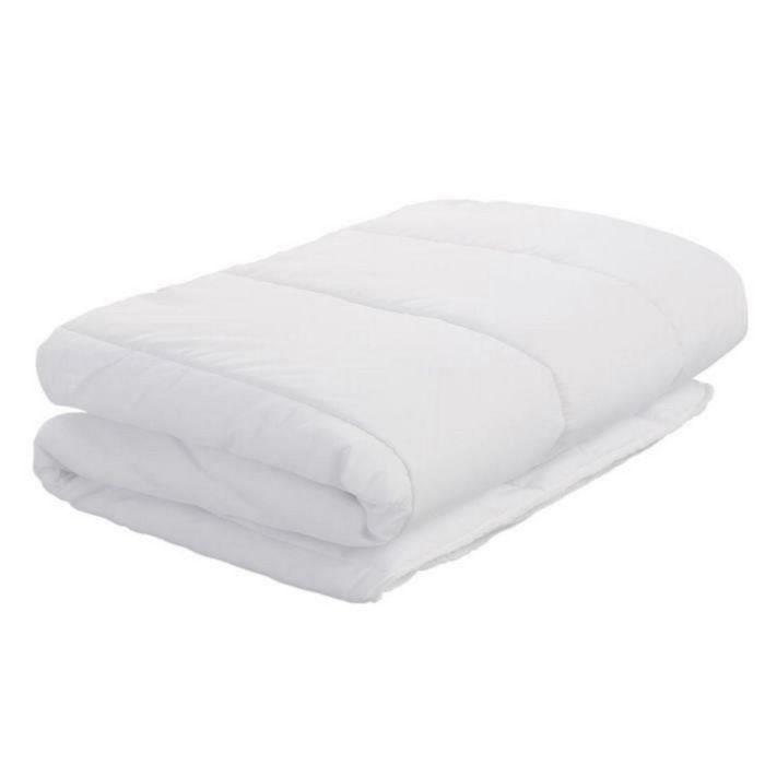 Blanreve Edredón Ligero de Microfibra 100% Poliéster, Relleno de Fibra Hueca Siliconada 200g/m², 200 x 200 cm, Blanco Blanreve Edredón Ligero de Microfibra 100% Poliéster, Relleno de Fibra Hueca Siliconada 200g/m², 200 x 200 cm, Blanco